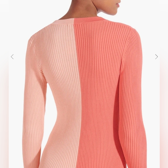 STAUD Shoko Sweater Bittersweet Peach - Picture 7 of 16